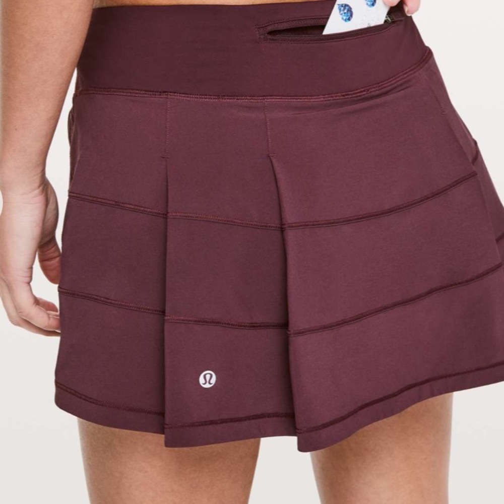 Lululemon Athletica Pace Rival Skirt - Deep Adobe color